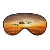 Sleep Mask,Eye Mask for Women and Men Eye Masks for Sleep Aircraft Plane at Sunset Printedfor Travel & Sleep Lightweight Adjustable Shoulder Straps view 1
