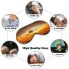 Sleep Mask,Eye Mask for Women and Men Eye Masks for Sleep Aircraft Plane at Sunset Printedfor Travel & Sleep Lightweight Adjustable Shoulder Straps view 4