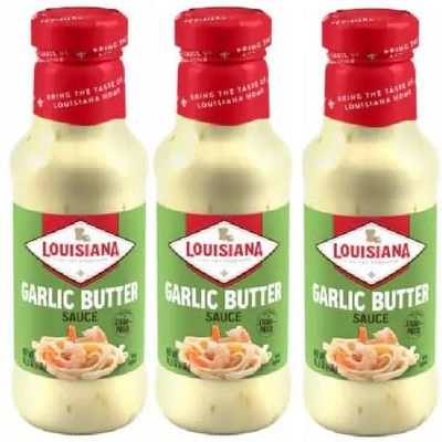 Garlic Butter Sauce delicious on steak and pasta (Pack Of 3 Bottles) 10.5 oz.