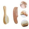 LALADEFIEE Baby Shower Brush Kit Shower Scrubber for Body Soft Bristle Hair Care Comb Baby Bathing Essentials view 4