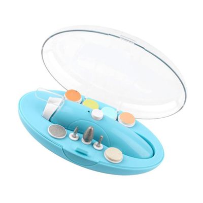 ASAKKURA 1set Nail Care Polisher Kit Grinding Heads for Manicure and Pedicure Use for Adults Boy Girl and Pets Blue