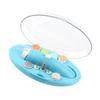 ASAKKURA 1set Nail Care Polisher Kit Grinding Heads for Manicure and Pedicure Use for Adults Boy Girl and Pets Blue view 1