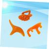 BEBEMOKO 3pcs Resin Massage Scraping Tool Body Massager Plates Dog Turtle and Bird Shapes for Muscle Relief and Headache Relief Durable and Portable Design view 3