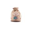 5Pcs Xmas Jute Bags 10x14 15x20cm Christmas Candy Gift Bag Drawstring Pouches Nice Packaging Bags(15x20cm,5PCS_TYPE S) view 1