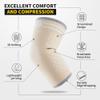 CAMBIVO 2 Pack Elbow Brace for Tennis Elbow & Tendonitis, Compression Sleeve for Golfer's Elbow & Epicondylitis Pain Relief, Breathable 3D Knit Support for Arthritis, Weightlifting, Sports & Daily Wear Men & Women view 2