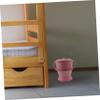 NULYLU Portable Chamber Pot with Lid Handheld Urinal for Elderly Boy Girl Pregnant Women Lightweight and Durable Spittoon for Home Use Easy to Carry Red Design view 4