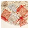 25pcs Printing Organza Gift Snowflake Drawstring Pouches Wedding Christmas Party Candy Packing(Gold,10X15cm) view 2