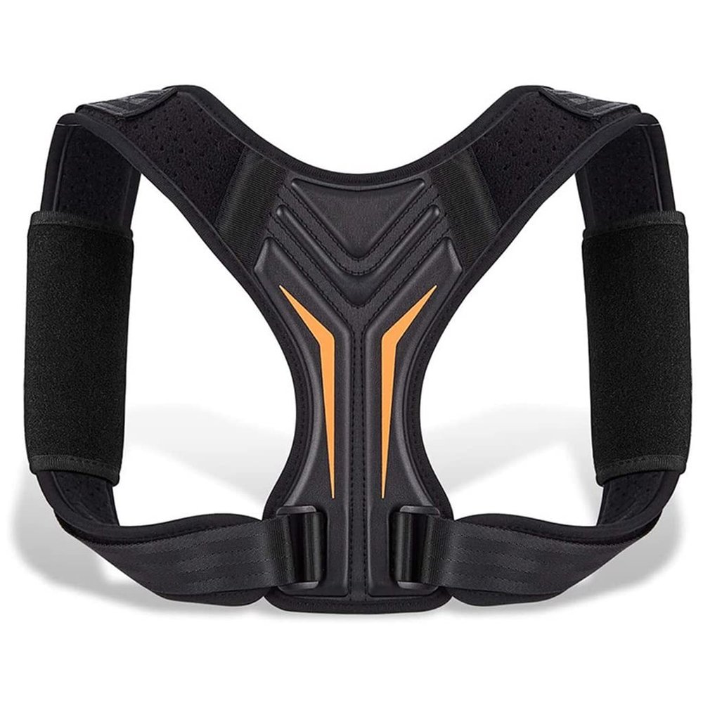 Posture Corrector Back Brace Adjustable Posture Brace for Upper Back Shoulder Back Trainer Spine Corset Support(XL code)