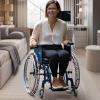 Vanideaoty Speckles Wheelchair Wheel Covers Wear-Resistant Wheelchair Tire Cover to Protect Floors Carpets view 3