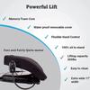 Chair Lift Seat Assist Cushion, Electric Chair Lift Assist Devices for Seniors, Chair Lift Assist for Elderly, Chair Assist for Elderly Sit to Stand, Elderly Lift Assist Devices,Black view 3