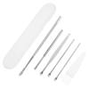 FOYTOKI Stainless Steel Ear Wax Removal Kit 6-Piece Set Box Ear Cleaner for Children and Adults view 1