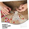 NULYLU 100pcs Small Organza Party Favors Bags Candy Packing Drawstring Jewelry Bags view 4