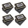 Hoement 4pcs Elegant Boxes Creative Storage Containers for Birthday Parties Jewelry and Festivals and Stylish Packaging view 1