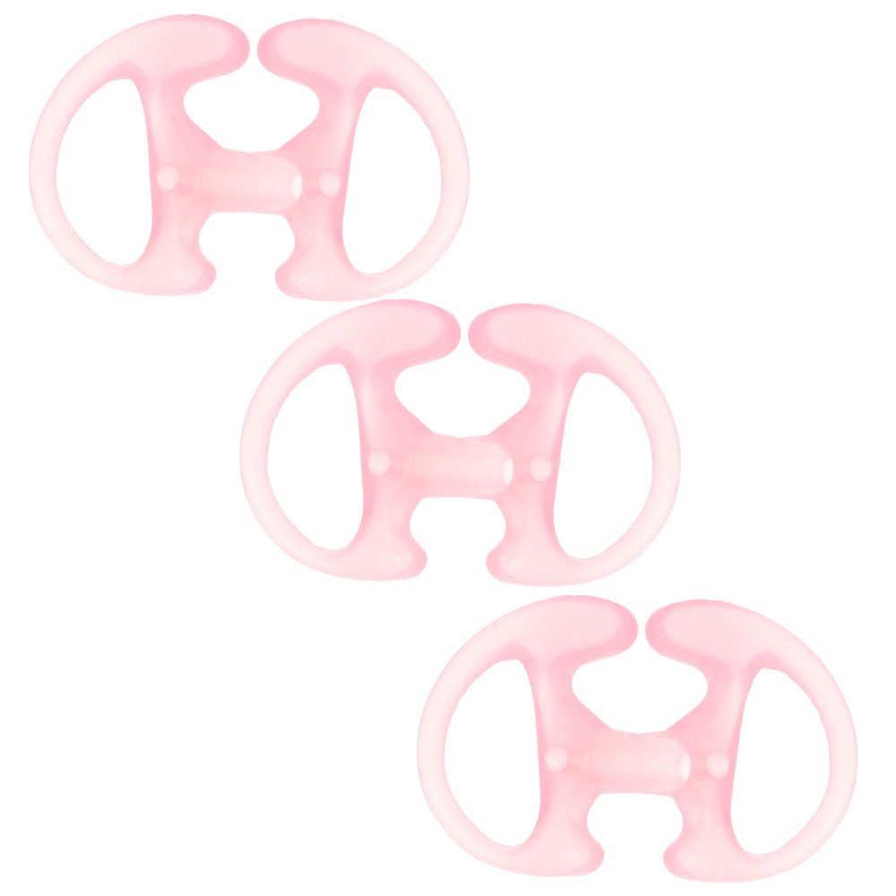 CAXUSD 3pairs Ergonomic Silicone Ear Plugs High Fidelity Reusable Earpiece Inserts for Noise Reduction
