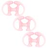 CAXUSD 3pairs Ergonomic Silicone Ear Plugs High Fidelity Reusable Earpiece Inserts for Noise Reduction view 1