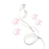 CAXUSD 3pairs Ergonomic Silicone Ear Plugs High Fidelity Reusable Earpiece Inserts for Noise Reduction view 4