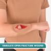 MedEduQuest Wound Packing Trainer, Strap-On Open Fracture, Second Degree view 3