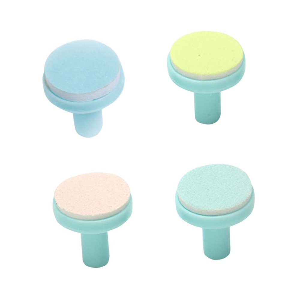 IWOWHERO 4pcs Nail Trimmer Replacement Grinding Heads Efficient Nail File Pads Easy to Install and Replace