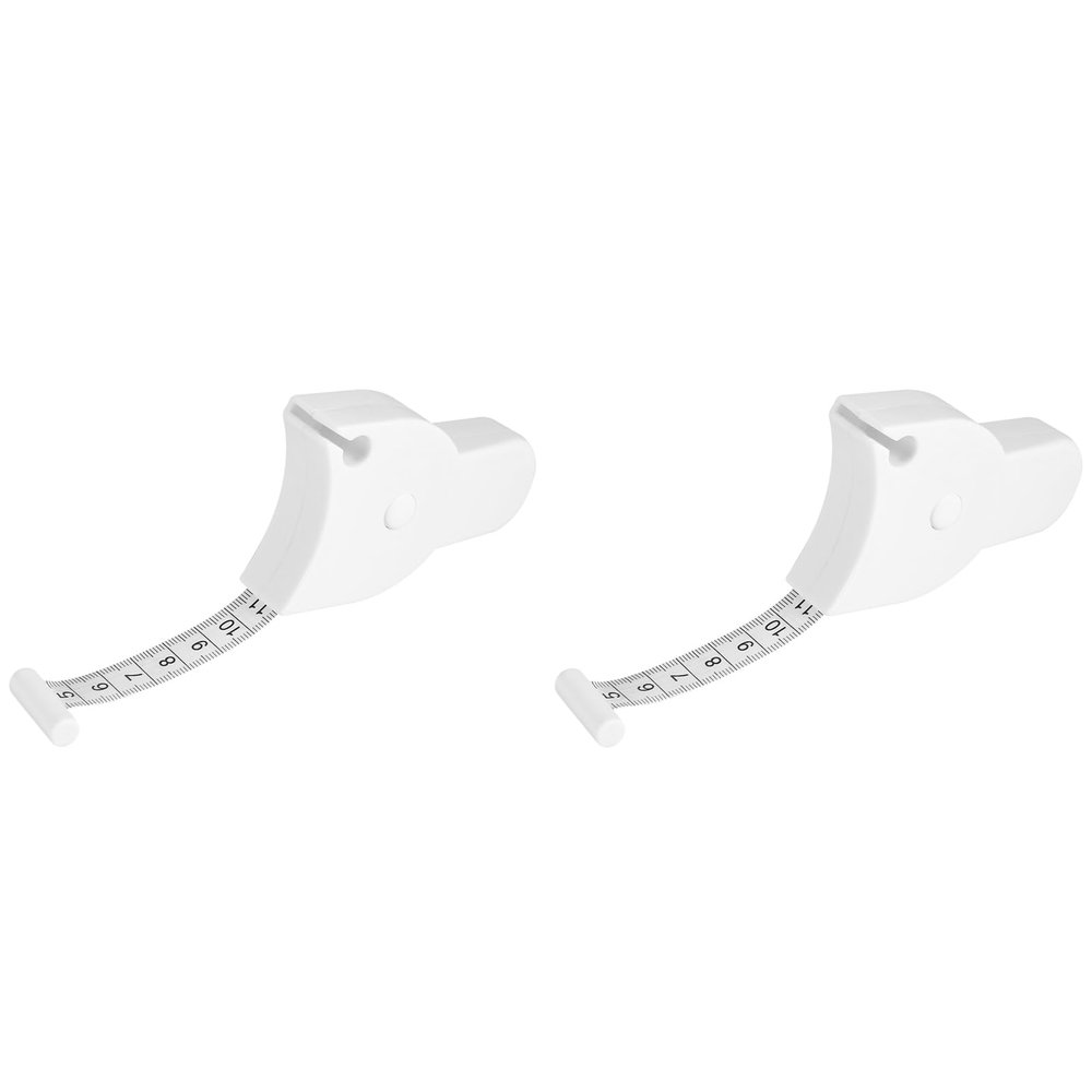 2pcs Body Tape Measure 150cm/60in Retractable Tape Measure Ruler for Fat Weight Monitors