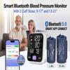 Andesfit Upper Arm Blood Pressure Monitor for Home Use 17" Large & 21" XL Extra Large Cuff Big arm, Free APP Bluetooth Sync Apple Health Track Google Fit, Large Display Smart BP Machine for Seniors view 2