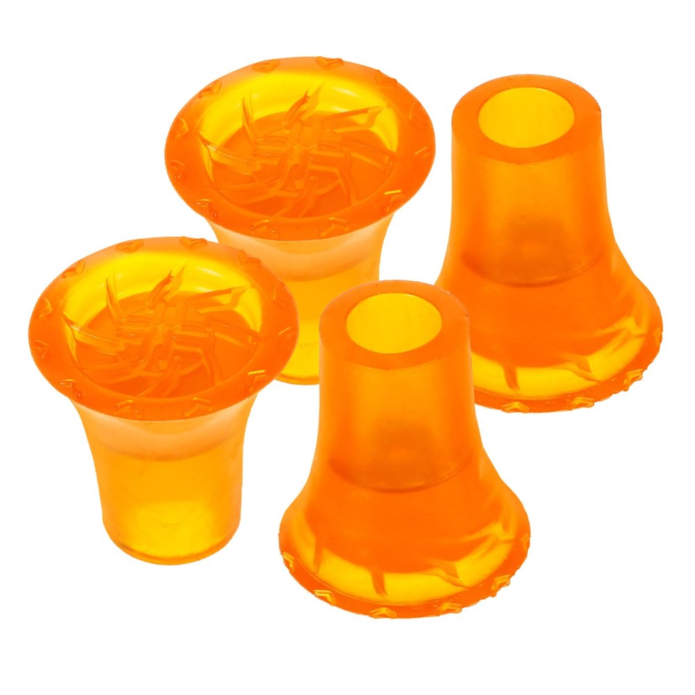 ORFOFE 4pcs Crutch Tips Walking Stick Tips of Nonskid Cane Ends Sturdy Material for Safety