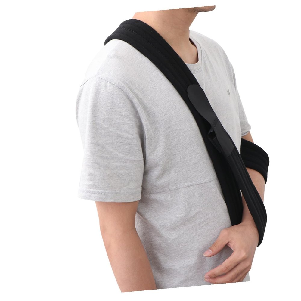 FRCOLOR Shoulder Sling Support Arm Sling Support Medical Shoulder Belt for Running Elbow Injury Relief