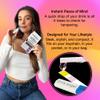 Drink Angel Spike Test Capsule Neon Blue Edition | Clinically Tested Drink Spiking Test Strips | UK Approved & California Compliant | Keyring Capsule with 10 Tests | Nights Out, Clubs, Parties view 4