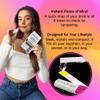Drink Angel Spike Test Capsule Neon Pink Edition | Clinically Tested Drink Spiking Test Strips | UK Approved & California Compliant | Keyring Capsule with 10 Tests | Nights Out, Clubs, Parties view 4