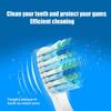 XvuaTeIw 4/8/12/16 Pcs Replacement Brush Heads Compatible with Seago Compatible with Fairywill Electric Toothbrush Head Dupont Bristle Brush Refill Tooth Clean(16 Pcs White) view 4