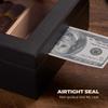CINOROW Cigar Humidor for 20-35 Counts with Accessories, Digital Hygrometer, Spanish Cedar Lined & Divider, Humidifier, Cigar Cutter and Ashtray, Desktop Box Gift for Men view 4