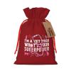 BYOBLU I'm a Vet Tech What's Your Superpower Holiday Drawstring Gift Bags, Christmas Gift Wrapping Sacks Pouches for Xmas Presents Party Favor (Large Small) view 1