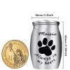 Cring Coco Custom Dog and Cat Cremation Urns for Ashes, Personalized Pet Portrait Memorial Urns, Customizable Pet Name and Photo Keepsake view 4
