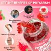 2 Pack Potassium Citrate Gummies, High Potassium Supplement 1200mg Support Leg Cramps & Muscle Health, Potassium Gummies for Adults & Kids, Vegan, Raspberry Flavor 120 Count view 4