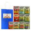 Big Top Deals USA Snack Pack  10-Flavor Veggie Chip Variety in Blue Paper Bag 5.25x3.2x8  Includes Harvest Snaps Chips  Custom 10-Pack Assorted Bundle view 1