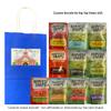 Big Top Deals USA Snack Pack  10-Flavor Veggie Chip Variety in Blue Paper Bag 5.25x3.2x8  Includes Harvest Snaps Chips  Custom 10-Pack Assorted Bundle view 2