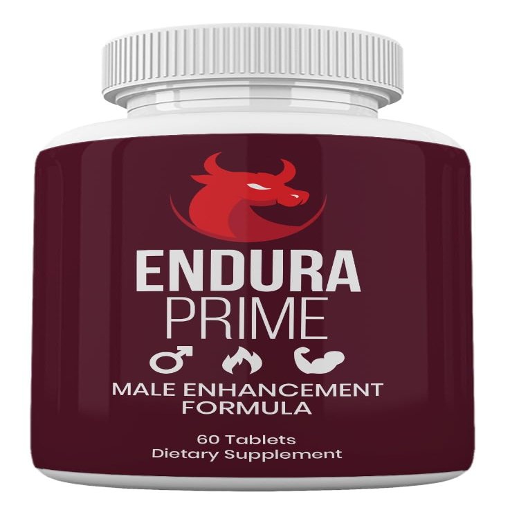 Endura Prime Pills, Endura Prime Male Supplement Advanced Formula, 60 Count
