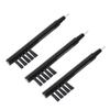 OHPHCALL 5-Piece U-Shaped Hearing Amplifier Cleaning Brush Set with Wax and Magnet for Hearing Aid Maintenance Black view 1