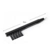 OHPHCALL 5-Piece U-Shaped Hearing Amplifier Cleaning Brush Set with Wax and Magnet for Hearing Aid Maintenance Black view 2