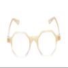 Medspex R786C Blue Light Blocking Reading Glasses +4.0 Tan Crystal Men Women Trendy Computer Readers Gaming Work TV Phones view 2