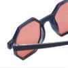 Medspex R786M FL-41 Tinted Reading Glasses +3.25 Denim Blue Clear Crystal 2-Tone Migraine Relief Readers | Fluorescent Light Blocking Glasses | Indoor Outdoor Photophobia Glasses view 4