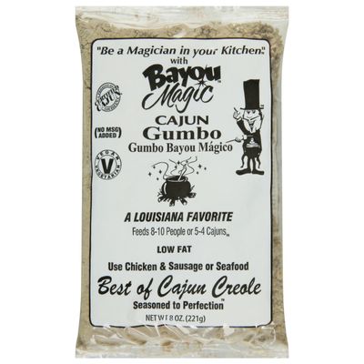 Bayou Magic Soup Mix Hot Cajun Gumbo 8 oz (Pack of 12)