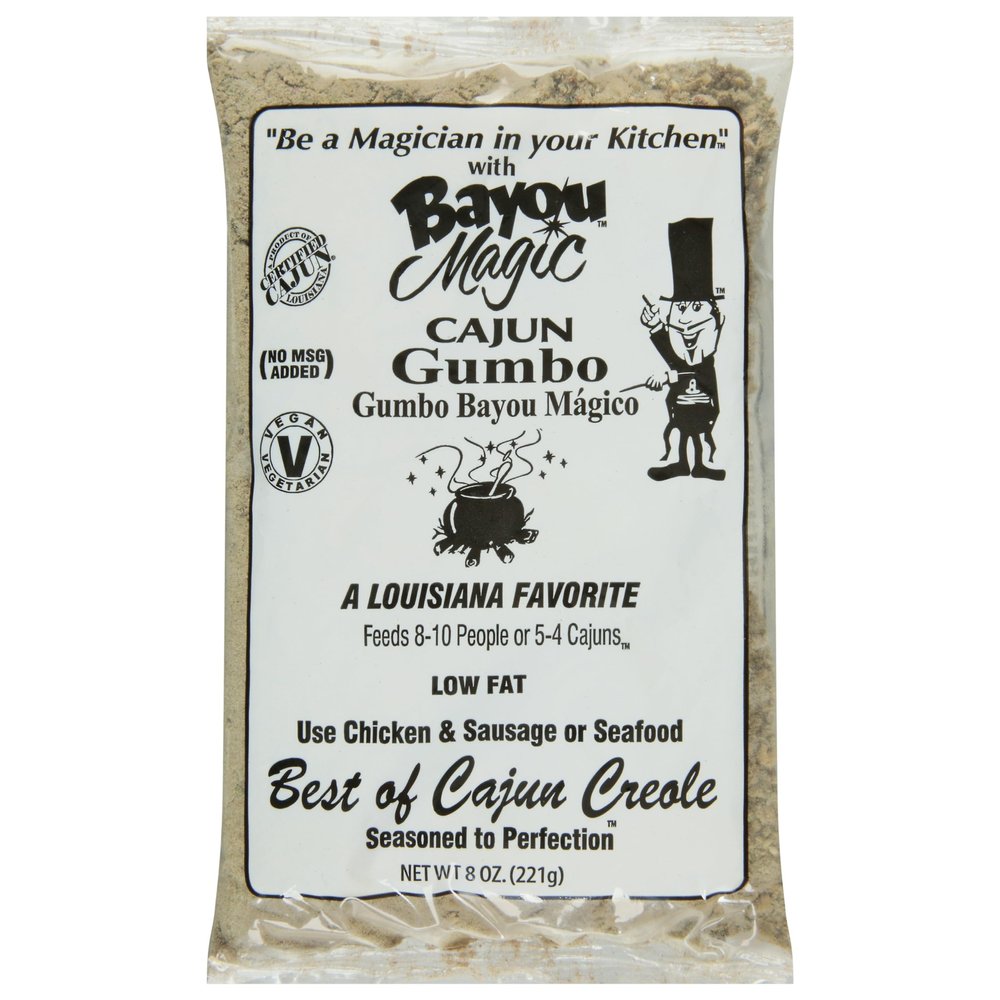 Bayou Magic Soup Mix Hot Cajun Gumbo 8 oz (Pack of 12)