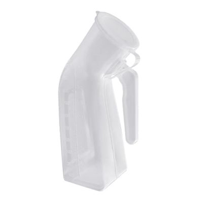 1000ml Males Potty Portable Pee Bottle Large Capacity Clear Males Reusable Urinals for Hospital Home Camping Car Travel
