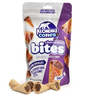 Klondike Cones Chocolate Bites Waffle 120G