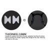 50 Pairs 2.8mm Eyeglasses Nose Pads Anti Slip Eyeglass Nose Cushion Reduce Pressure Replacement Nosepads for Eyeglasses view 4