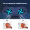 Micro Device for Sleep Apnea,Electric Snore Stopper, Anti Snoring Devices,Snoring Solution Suit for Adults,Built-in Twin turbofans (Blue) view 2