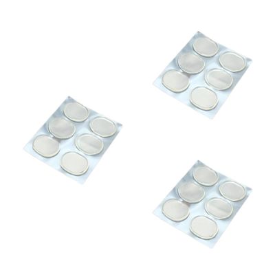 FRCOLOR 3pcs Pack Silicone Gel Back Heel Pads Skid-Resistant Blisters Prevention Comfortable for High Heels Sports Shoes Sandals Flats Boots