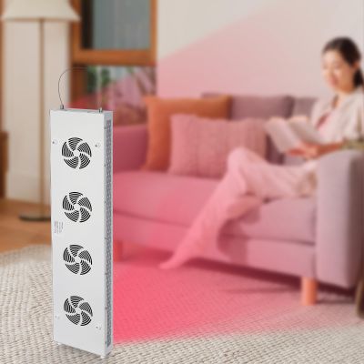 Red Light Therapy 600W Red Near Infrared LED Panel 120PCS Dual Chip LED Beads 660nm & Near Infrared 850nm Red Light Therapy Panel for Body Pain Relief LED Red Light Therapy Device