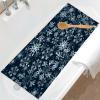 OWUFFY Bathroom Shower Mat Non-Slip Soft PVC Supportive Textured Quick Drain Loofah Foot Massage Multifunctional Floor Mat for Home & Hotel (35x47in/3x4ft) view 2