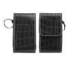 2pcs Fingertip Pulse Oximeter Case PU Leather, Portable Anti Shock Blood Oxygen Saturation Monitor Carrying Case, Hard Shell for Impact, Dust and Semi Waterproof, view 2
